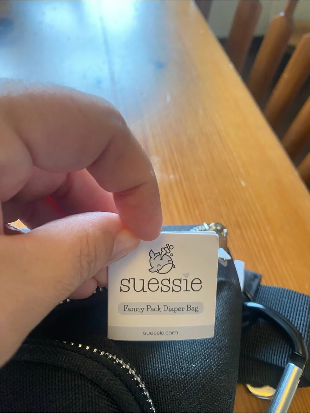 Suessie fanny pack diaper bag